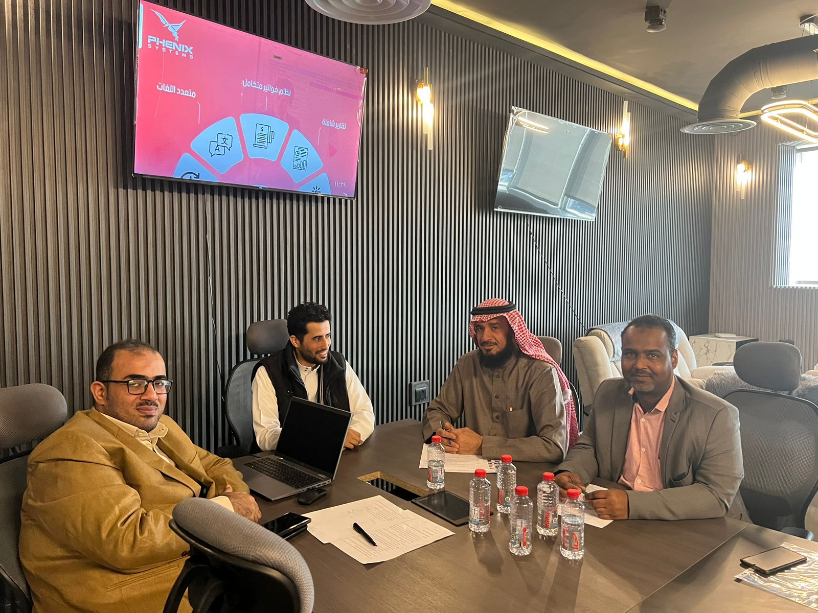 زيارة المدير التنفيذي للجمعية لمقر شركة المتحدة