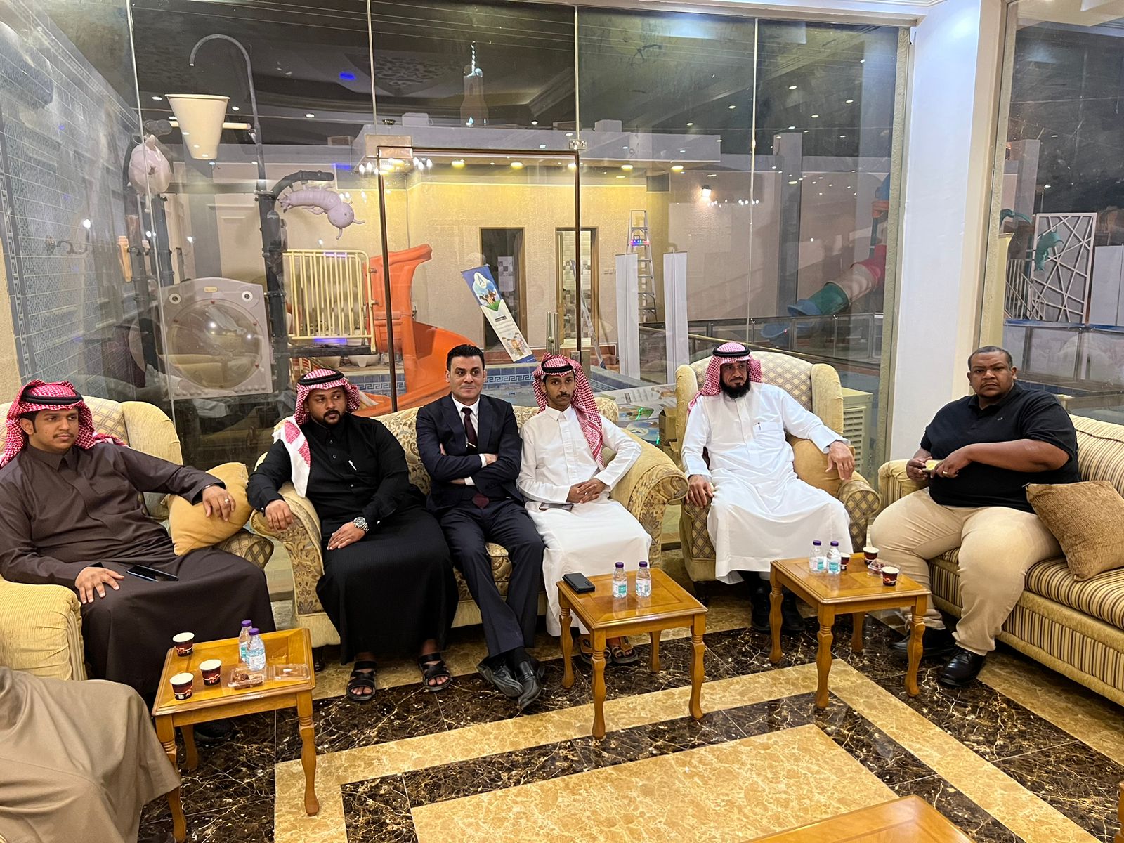 زيارة المدير التنفيذي للجمعية لشركة الماسة الزرقاء